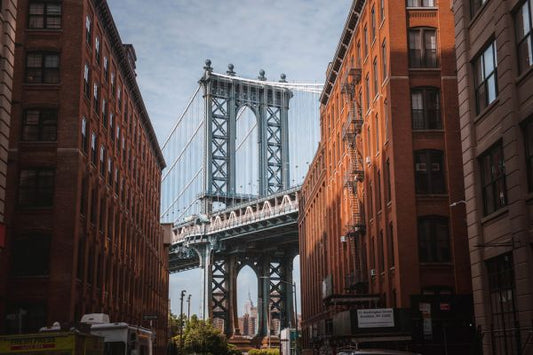 輸入壁紙 カスタム壁紙 PHOTOWALL / Brooklyn Bridge View (e316213)