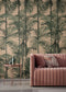 輸入壁紙 カスタム壁紙 PHOTOWALL / Botany Bamboo - Afternoon Blush (e316856)