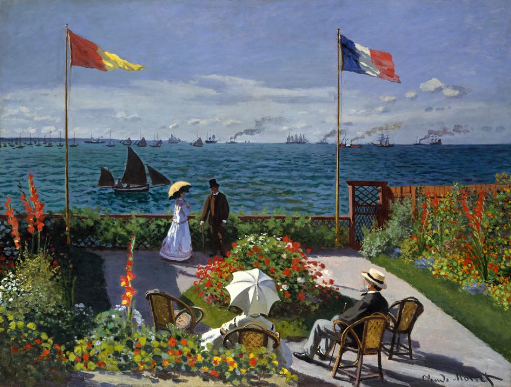 輸入壁紙 カスタム壁紙 PHOTOWALL / Garden - Claude Monet (e316922)