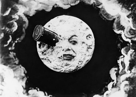 輸入壁紙 カスタム壁紙 PHOTOWALL / Voyage to the Moon - Georges Melies (e317077)