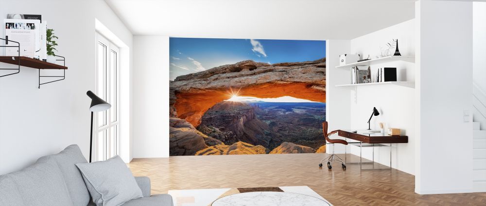 輸入壁紙 カスタム壁紙 PHOTOWALL / Sunrise at Mesa Arch (e317591)