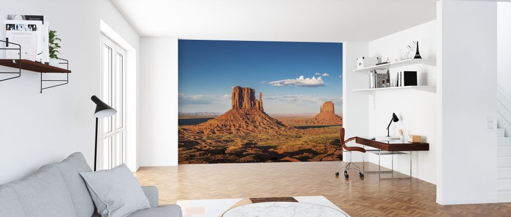 輸入壁紙 カスタム壁紙 PHOTOWALL / West and East Mittens Buttes (e317890)