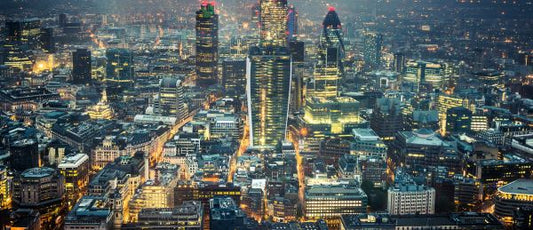 輸入壁紙 カスタム壁紙 PHOTOWALL / London Skyline at Night (e317936)