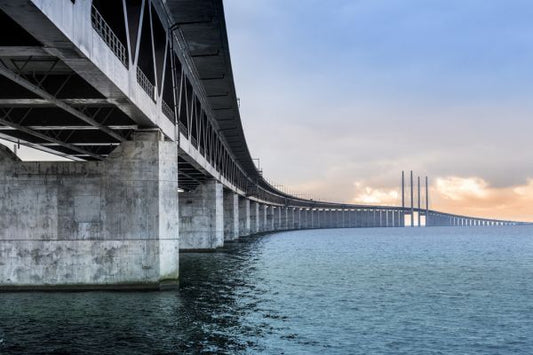 輸入壁紙 カスタム壁紙 PHOTOWALL / Oresund Bridge (e317963)