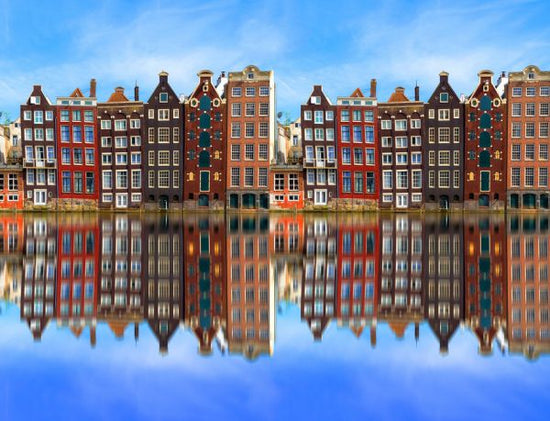 輸入壁紙 カスタム壁紙 PHOTOWALL / Old Amsterdam Houses (e318162)