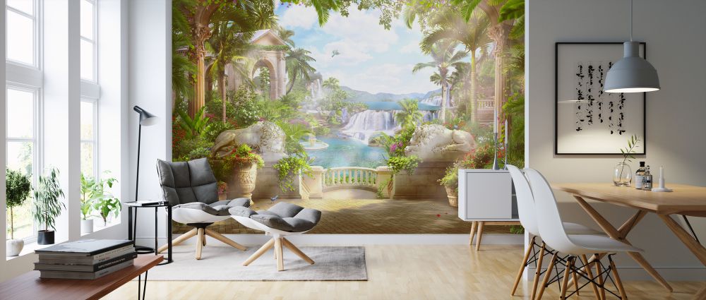 輸入壁紙 カスタム壁紙 PHOTOWALL / Tropical Garden (e322240)