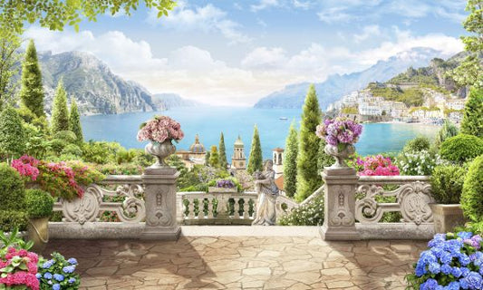 輸入壁紙 カスタム壁紙 PHOTOWALL / Villa del Balbianello (e322241)