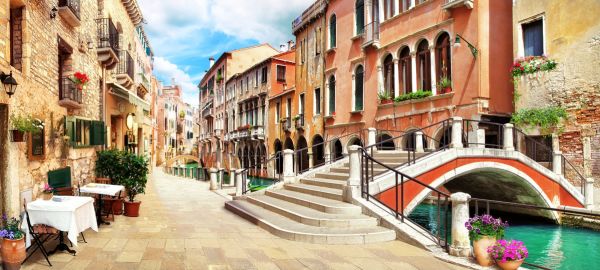 輸入壁紙 カスタム壁紙 PHOTOWALL / Venice Street (e322316)