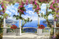 輸入壁紙 カスタム壁紙 PHOTOWALL / Bougainvillea Balcony (e323069)