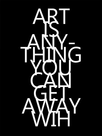 輸入壁紙 カスタム壁紙 PHOTOWALL / Art is Anything You Can Get Away With II (e323304)