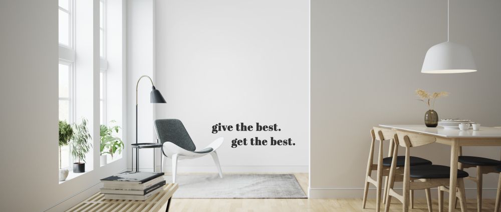 輸入壁紙 カスタム壁紙 PHOTOWALL / Give the Best Get the Best (e323404)