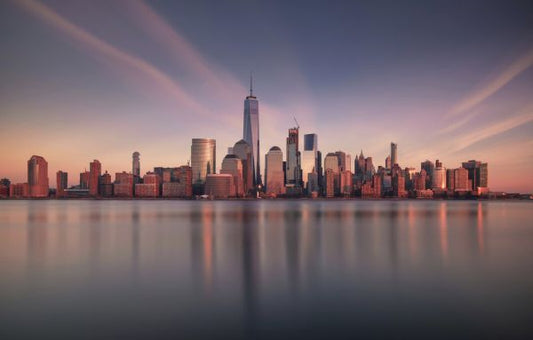 輸入壁紙 カスタム壁紙 PHOTOWALL / Lower Manhattan at Dusk (e323835)