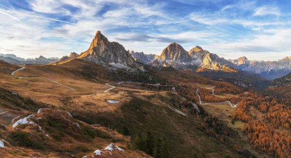 輸入壁紙 カスタム壁紙 PHOTOWALL / Autumn in Dolomites (e323857)