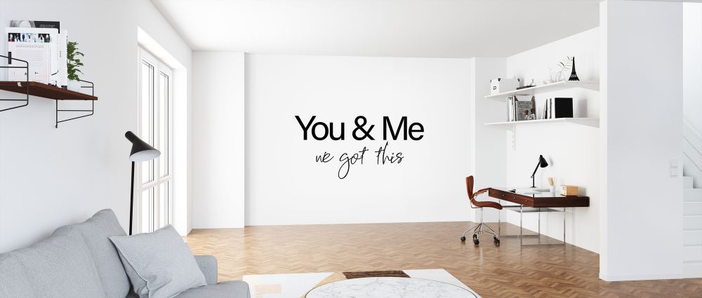 輸入壁紙 カスタム壁紙 PHOTOWALL / You and Me We Got This (e323592)