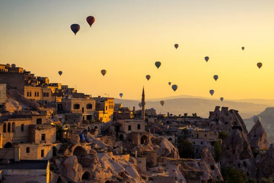 輸入壁紙 カスタム壁紙 PHOTOWALL / Sunrise Over Cappadocia (e323966)