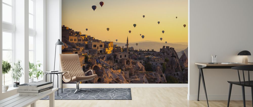 輸入壁紙 カスタム壁紙 PHOTOWALL / Sunrise Over Cappadocia (e323966)