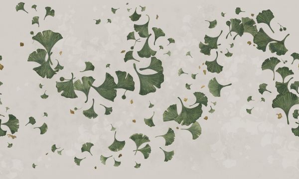 輸入壁紙 カスタム壁紙 PHOTOWALL / Ginkgo Leaves Blowin in the Wind - Natur (e325997)