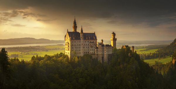 輸入壁紙 カスタム壁紙 PHOTOWALL / Neuschwanstein (e324117)