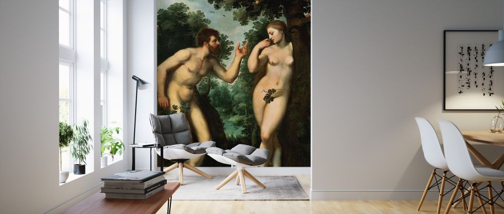 輸入壁紙 カスタム壁紙 PHOTOWALL / Adam and Eve - Peter Paul Rubens (e325838)