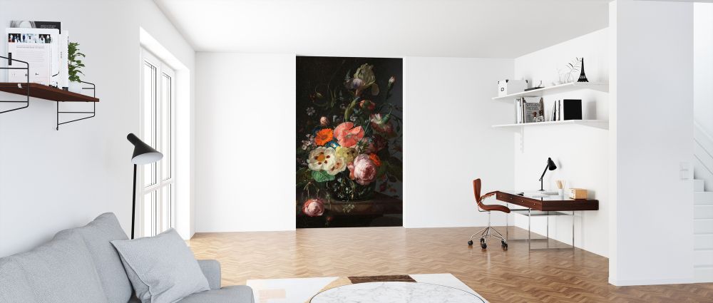 輸入壁紙 カスタム壁紙 PHOTOWALL / Still Life with Flowers - Rachel Ruysch (e325876)