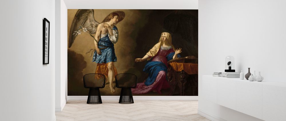 輸入壁紙 カスタム壁紙 PHOTOWALL / Annunciation - Adriaen Van De Velde (e325878)