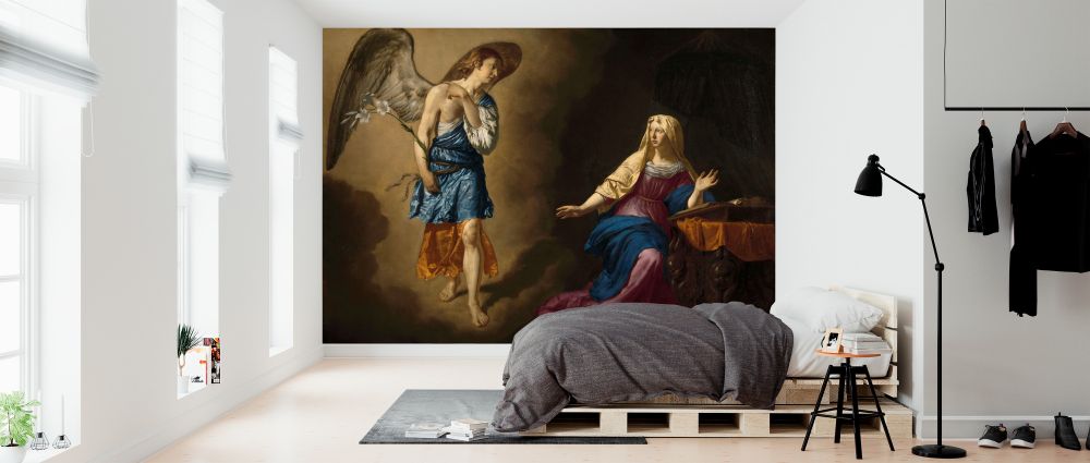 輸入壁紙 カスタム壁紙 PHOTOWALL / Annunciation - Adriaen Van De Velde (e325878)