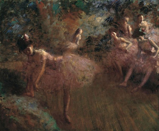 輸入壁紙 カスタム壁紙 PHOTOWALL / Dancers in Pink - Jean Louis Forain (e325888)