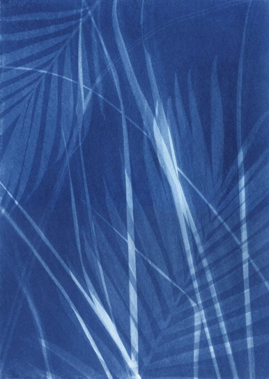 輸入壁紙 カスタム壁紙 PHOTOWALL / Cyanotype Tropical II (e325290)