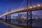 輸入壁紙 カスタム壁紙 PHOTOWALL / Urban Illusion the Bay Bridge (e327073)