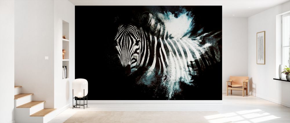 輸入壁紙 カスタム壁紙 PHOTOWALL / Wild Explosion - The Zebra II (e328606)