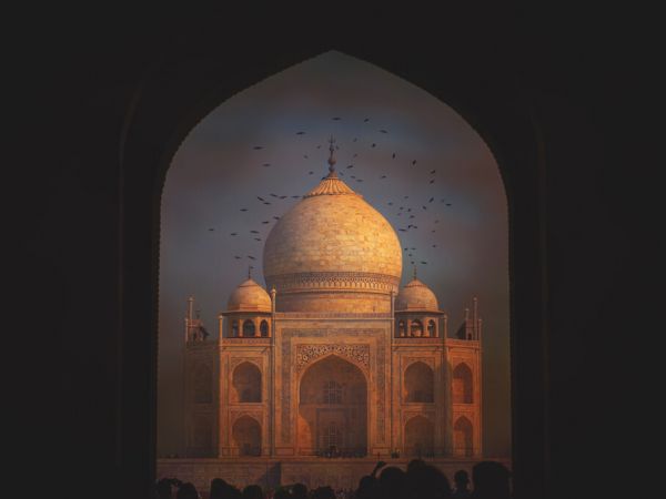 輸入壁紙 カスタム壁紙 PHOTOWALL / Taj Mahal (e328485)