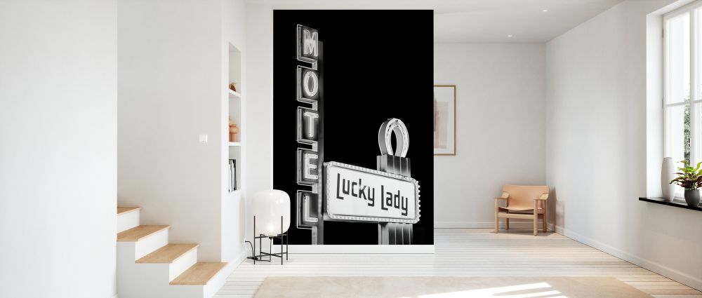 輸入壁紙 カスタム壁紙 PHOTOWALL / Black Nevada - Motel Lucky Lady Vegas (e328645)