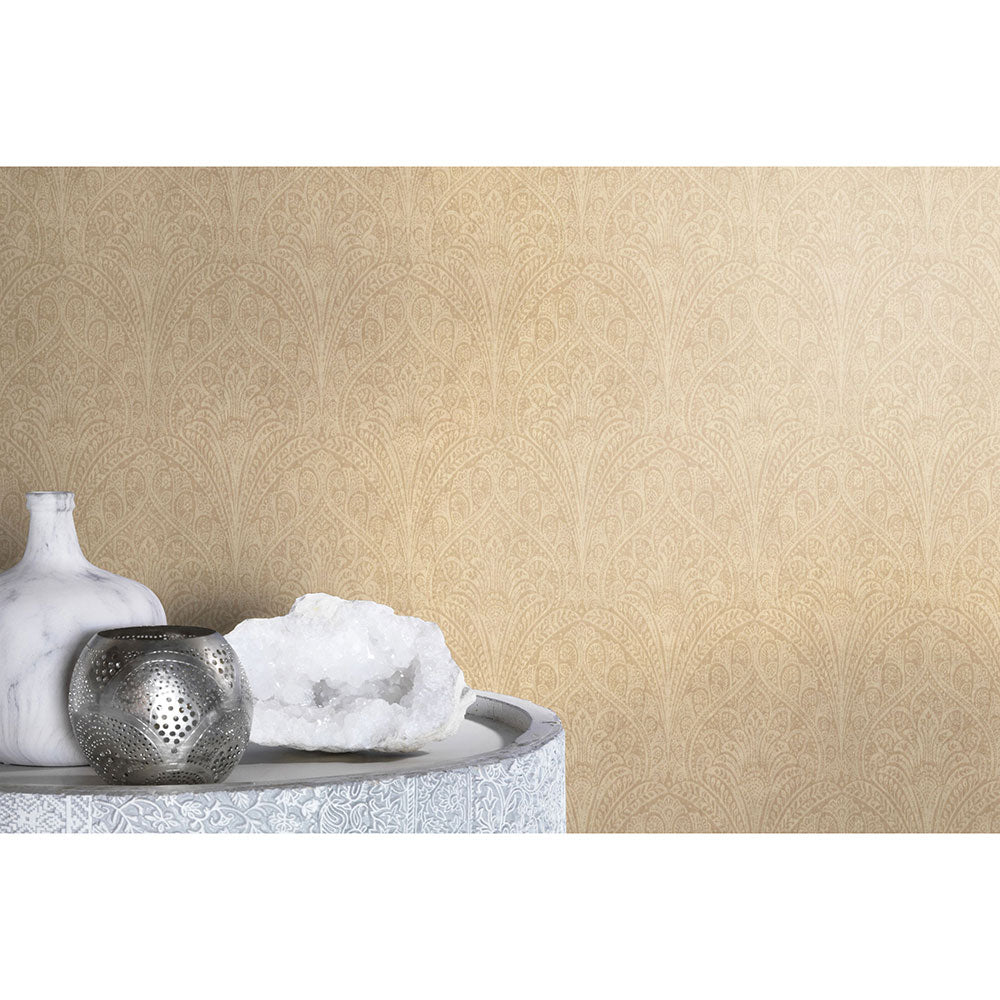 【切売】輸入壁紙 rasch / ラッシュ / 746327 (Indian Style)