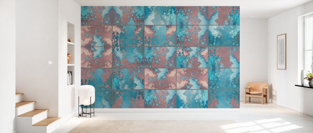 輸入壁紙 カスタム壁紙 PHOTOWALL / Rustic Metal Wall Panels (e330005)