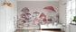 輸入壁紙 カスタム壁紙 PHOTOWALL / Mushroom Haven Beige Red (e329943)