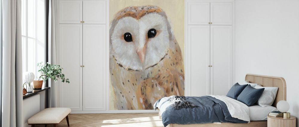 輸入壁紙 カスタム壁紙 PHOTOWALL / Common Barn Owl (e327494)