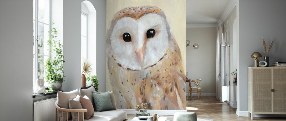 輸入壁紙 カスタム壁紙 PHOTOWALL / Common Barn Owl (e327494)