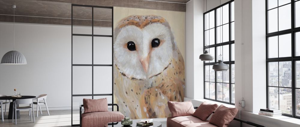 輸入壁紙 カスタム壁紙 PHOTOWALL / Common Barn Owl (e327494)