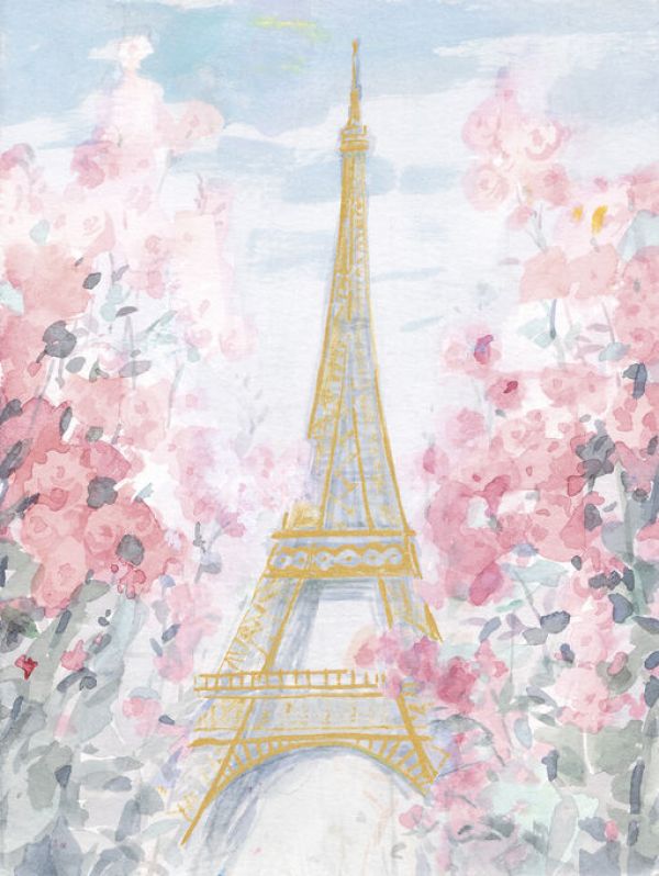 輸入壁紙 カスタム壁紙 PHOTOWALL / Pastel Paris III (e330960)