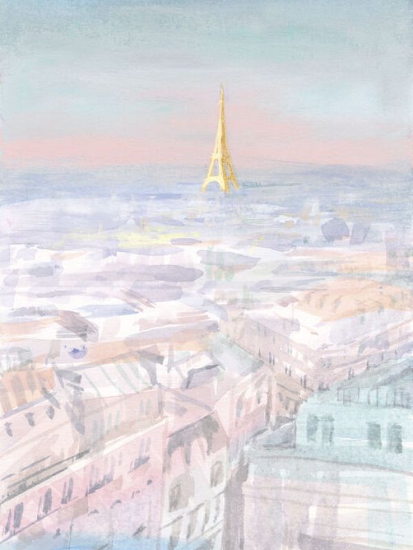 輸入壁紙 カスタム壁紙 PHOTOWALL / Pastel Paris VI (e330963)