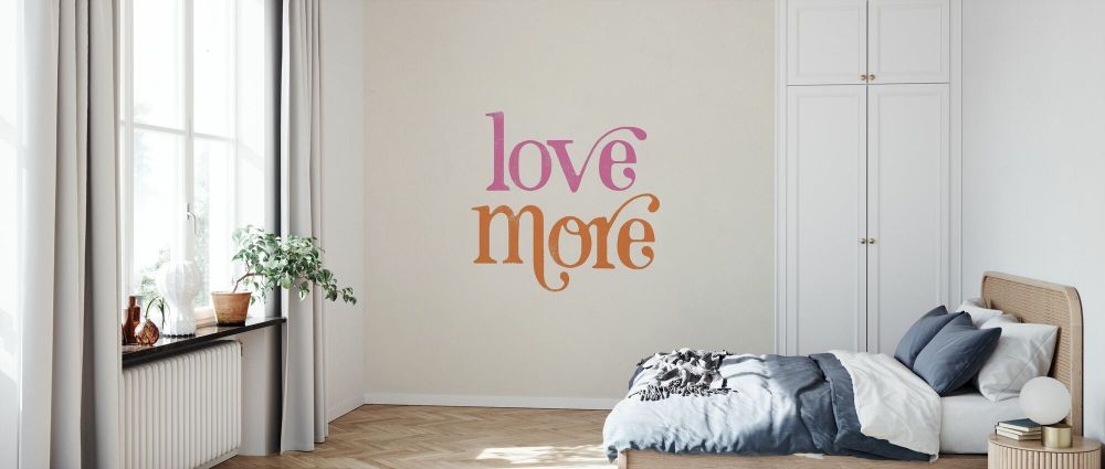 輸入壁紙 カスタム壁紙 PHOTOWALL / Love More (e331753)