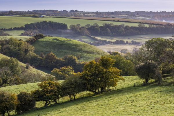 輸入壁紙 カスタム壁紙 PHOTOWALL / Autumn View Towards St Catherines Valley (e332105)