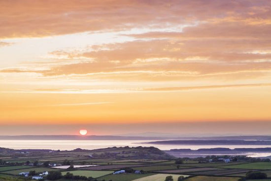 輸入壁紙 カスタム壁紙 PHOTOWALL / Sunset Over the Lougher Estuary (e332115)