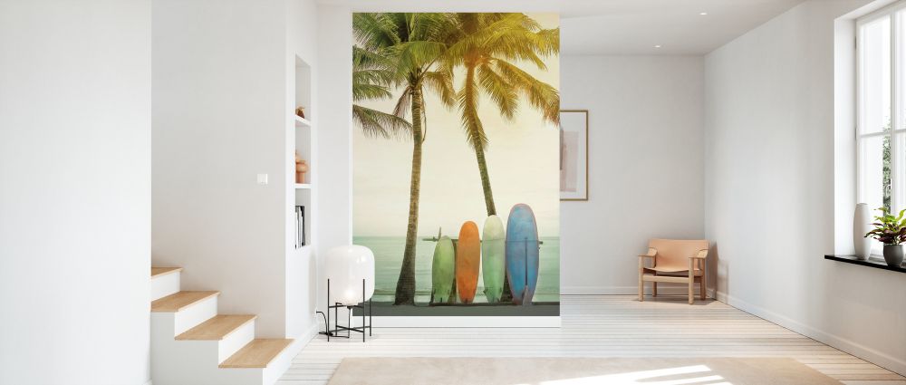 輸入壁紙 カスタム壁紙 PHOTOWALL / Four Surfboards (e333687)