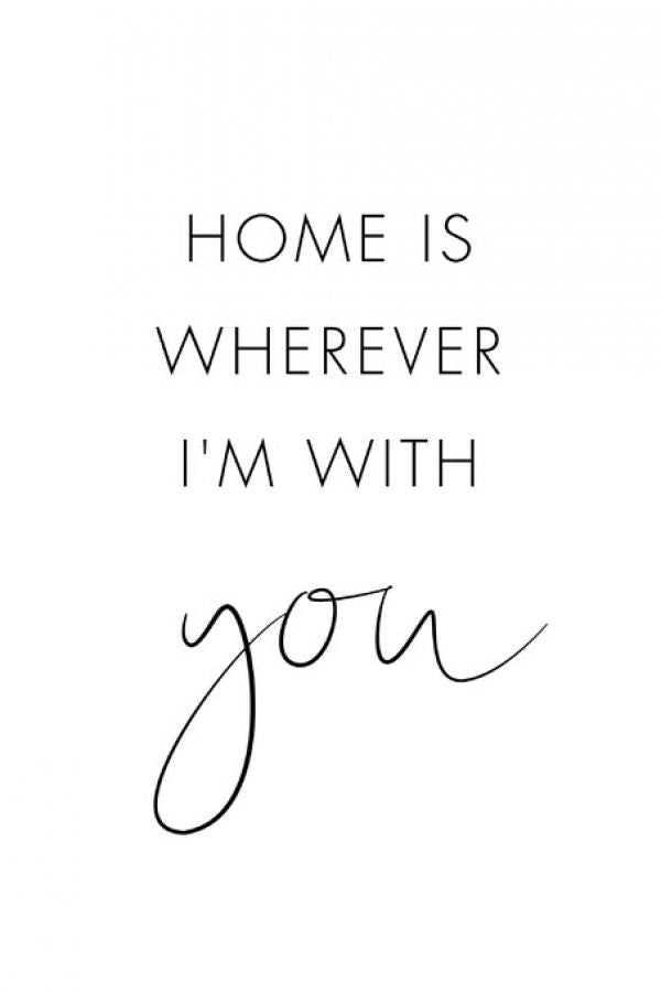 輸入壁紙 カスタム壁紙 PHOTOWALL / Home is Wherever I&#039;m with You (e333890)