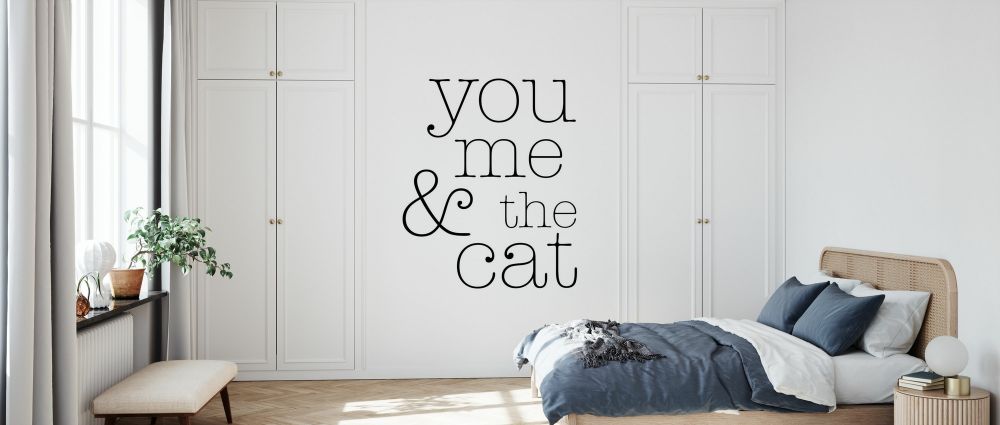 輸入壁紙 カスタム壁紙 PHOTOWALL / You Me and the Cat (e333891)