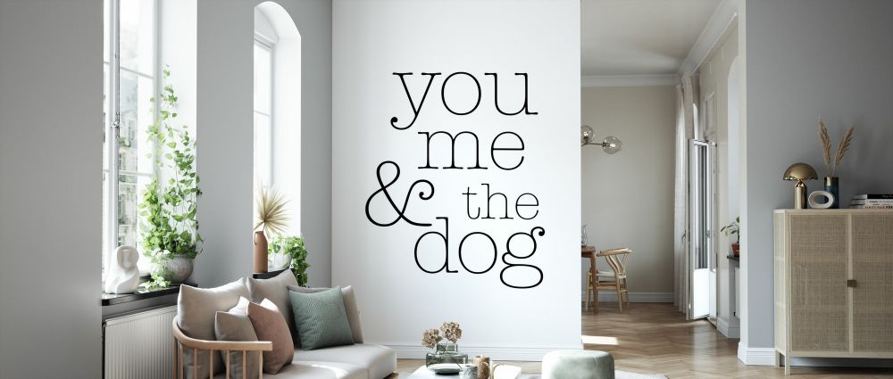 輸入壁紙 カスタム壁紙 PHOTOWALL / You Me and the Dog (e333892)