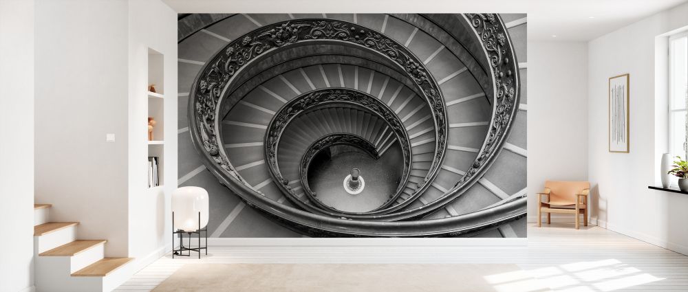 輸入壁紙 カスタム壁紙 PHOTOWALL / Spiral Staircase in Vatican (e334042)