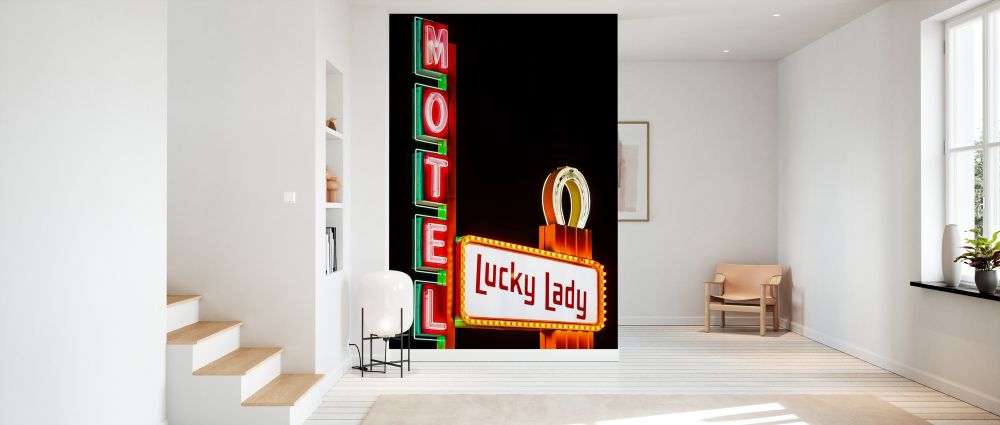 輸入壁紙 カスタム壁紙 PHOTOWALL / Motel Lucky Lady (e334209)