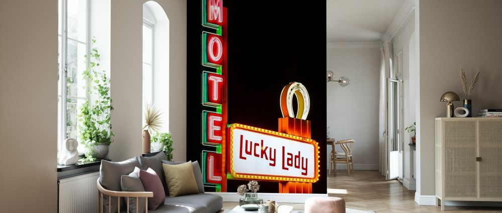 輸入壁紙 カスタム壁紙 PHOTOWALL / Motel Lucky Lady (e334209)